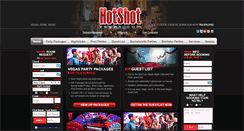 Desktop Screenshot of hotshotvegas.com